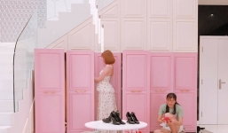 Ngọc Trinh khoe tủ giày hiệu, fan thắc mắc 'đến hết đời chưa mang hết giày'