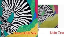 Khăn lụa Khải Silk bán hàng triệu đồng, mẫu tương tự bên Trung Quốc chỉ bằng 1/10 mức giá