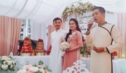 Diễn viên 'Người phán xử' tổ chức lễ ăn hỏi hoành tráng với vợ xinh đẹp