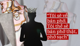 Hoa khôi Người đẹp vì Lụa bất ngờ trả lời phỏng vấn giữa tâm bão