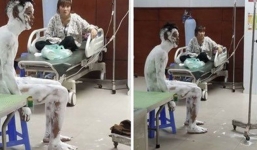 Bị bạn gái cự tuyệt, nam thanh niên phẫn uất tự tẩm xăng thiêu sống