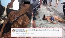 Dân mạng bức xúc trước hình ảnh cụ bà bán vé số bị tai nạn nhưng không được ai cứu giúp