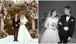 Váy cưới của Song Hye Kyo và Kim Tae Hee: Người chi tiền tỉ, người tự thiết kế