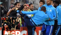 Cựu sao Man United tái hiện cú kungfu “kinh điển” của Eric Cantona