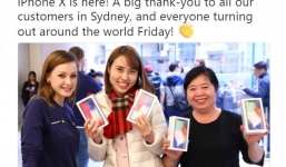 Tim Cook bất ngờ chia sẻ ảnh cô gái Việt Nam mua iPhone X