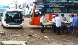 Người đàn ông tử vong bất thường trên xe khách