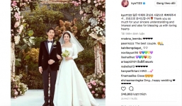 Song Hye Kyo lần đầu lên tiếng sau đám cưới