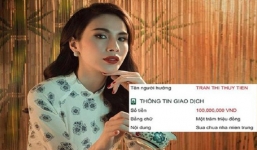 Thủy Tiên ủng hộ 100 triệu đồng cho người dân chịu thiệt hại bởi cơn bão Damrey