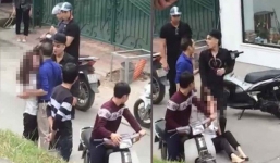 Vào nhà nghỉ cùng trai lạ, cô gái bị người yêu đánh 'sấp mặt' 