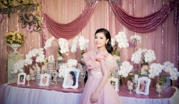 Ngắm vẻ đẹp hút hồn của Sao Mai Thu Hằng trong tiệc sinh nhật xa hoa