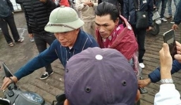 Nam thanh niên thoát chết ngoạn mục khi nhảy từ cầu Bãi Cháy