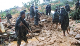 Vụ 4 công nhân thuỷ điện mất tích: Tăng cường thêm công binh từ Đà Nẵng vào tìm kiếm