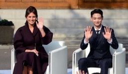 Phản ứng hiếm hoi của Đệ nhất Phu nhân Mỹ khi thấy nhóm fangirl xúc động vì nam thần Minho