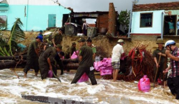Trung ương Hội Chữ thập đỏ kêu gọi giúp đỡ đồng bào miền Trung khắc phục hậu quả mưa bão