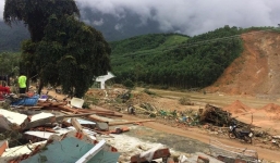 Quảng Nam: Thêm 2 vụ sạt lở núi, vùi lấp 5 gia đình