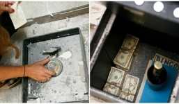 Cặp đôi bất ngờ phát hiện kho báu bạc tỷ khi đang tu sửa bếp