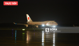 Chuyên cơ Air Force One Nhật Bản đưa thủ tướng Shinzo Abe đến Đà Nẵng tham dự APEC