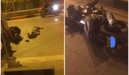 Phóng xe 'tốc độ bàn thờ', nam thanh niên bị thương nặng khi lao vào dải phân cách 