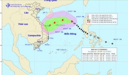 Bão số 13 tăng cấp và diễn biến phức tạp do không khí lạnh liên tục tăng cường