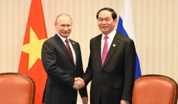 Tuyên bố chung của Chủ tịch nước Trần Đại Quang và Tổng thống Nga Putin