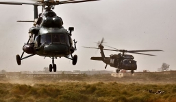 Rơi trực thăng quân đội, toàn bộ phi hành đoàn thiệt mạng