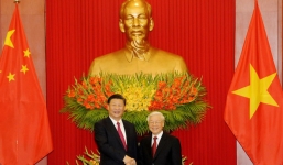 Tổng Bí thư Nguyễn Phú Trọng hội đàm với Tổng Bí thư, Chủ tịch Trung Quốc Tập Cận Bình