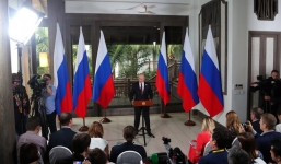 Cận cảnh khu biệt thự Tổng thống Putin tổ chức họp báo trên núi Sơn Trà