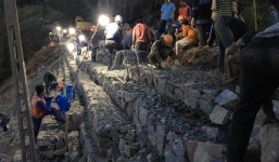 Chính thức thông đường sắt Bắc – Nam sau nhiều ngày chia cắt do bão số 12