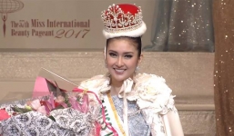 Nhan sắc xinh đẹp của đại diện Indonesia, cô gái đánh bại hơn 70 đối thủ vừa đăng quang Miss International 2017
