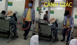 Người phụ nữ ngang nhiên sờ vào vùng nhạy cảm đàn ông giữa Sài Gòn