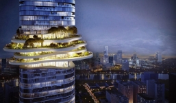 Vườn địa đàng trên tòa nhà tháp cao nhất Việt Nam