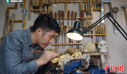 Chỉ là cành gỗ bỏ đi, qua tay chàng trai 8X, lập tức đội giá lên gần 600 triệu đồng