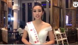Clip phỏng vấn nóng Mỹ Linh sau khi giành giải Hoa hậu Nhân ái tại Miss World 2017