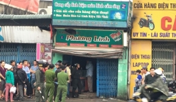 Đốt đèn cầy thắp sáng, người phụ nữ chết cháy trong tiệm linh kiện điện thoại