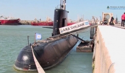 Tàu ngầm Argentina mất tích cùng 44 thủy thủ trong suốt 3 ngày