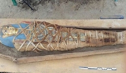 Bí ẩn xác ướp Ai Cập có mặt nạ vàng còn nguyên vẹn sau hơn 1.600 năm