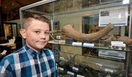 Nhặt được khúc gỗ trên bãi biển, cậu bé không ngờ đó lại là 'báu vật' hiếm thấy