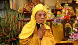 Đại lão Hòa thượng Thích Phổ Tuệ 100 tuổi được tái suy tôn Pháp chủ Giáo hội PGVN