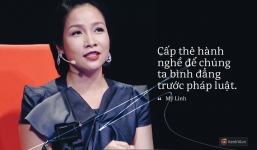 Diva Mỹ Linh: 'Chỉ vì thấy một số bạn hát live chưa tốt mà đề nghị cấp thẻ hành nghề để 'thanh lọc' thì hơi buồn cười!'