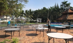 Độc quyền loạt ảnh: Hé lộ không gian tiệc cưới ngoài trời của Kelvin Khánh - Khởi My