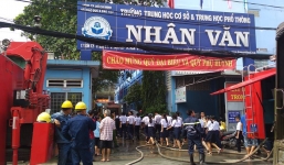 Vụ cháy trường học ở TP.HCM: Cô hiệu trưởng viết tâm thư cảm ơn học sinh