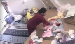 Bắt khẩn cấp nữ giúp việc 'tung hứng' bé gái hơn 1 tháng tuổi khiến dư luận phẫn nộ