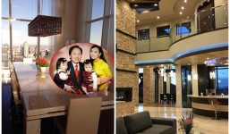 Lóa mắt với biệt thự như lâu đài xa hoa của sao Việt bên Mỹ
