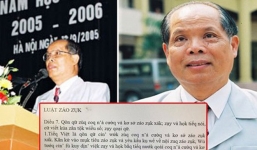 PGS TS đề xuất cải tiến bảng chữ cái 'sẽ không lùi bước dù bị ném đá bẩn thỉu'