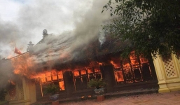 Thái Bình: 'Bà hỏa' thiêu rụi di tích cấp quốc gia 300 năm tuổi