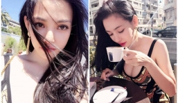 Loạt ảnh đời thường cực xinh đẹp, nóng bỏng của thí sinh Hoa hậu quý bà