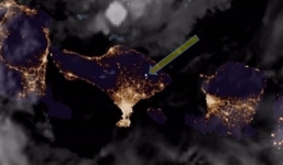 Bí ẩn vệt sáng kỳ lạ phía trên miệng núi lửa Agung ở Bali: NASA giải mã thành công