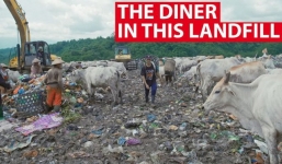 Nhà hàng 'quái đản nhất quả đất', mang rác đến đổi đồ ăn