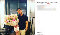 Lần đầu đăng ảnh cận mặt Cường Đô La, Đàm Thu Trang ngọt ngào nói lời yêu bạn trai trong ngày sinh nhật