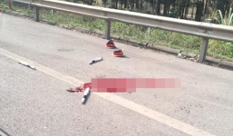 Thăng hàm cho CSGT bị xe đâm tử vong trên cao tốc